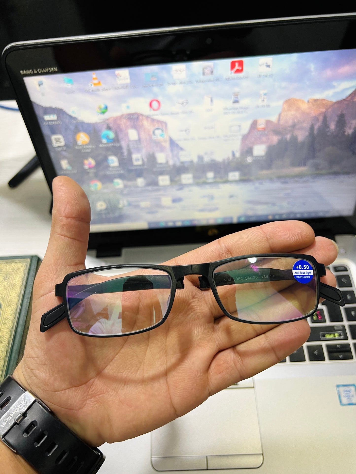 Lunettes pour la vision de près