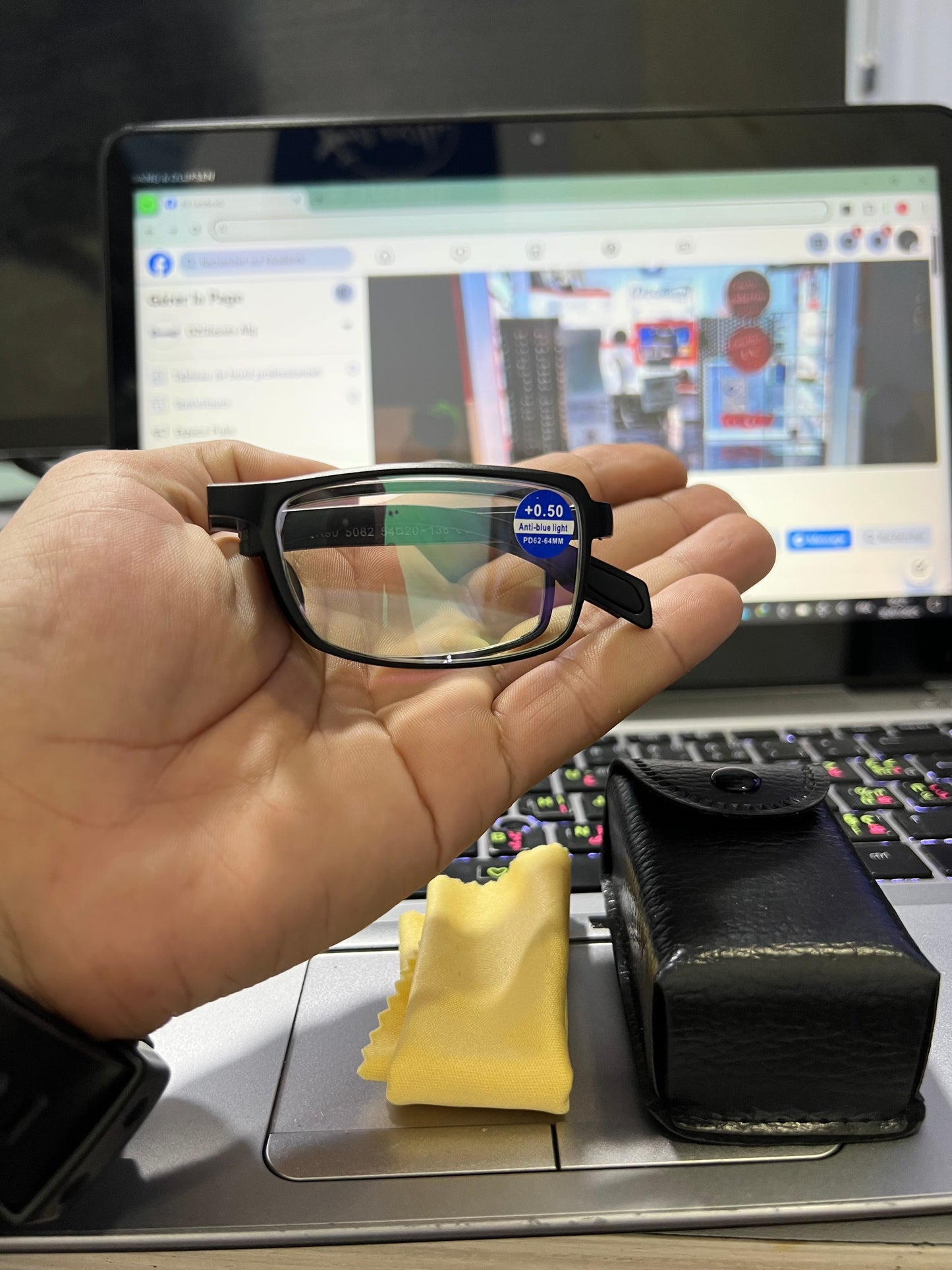 Lunettes pour la vision de près